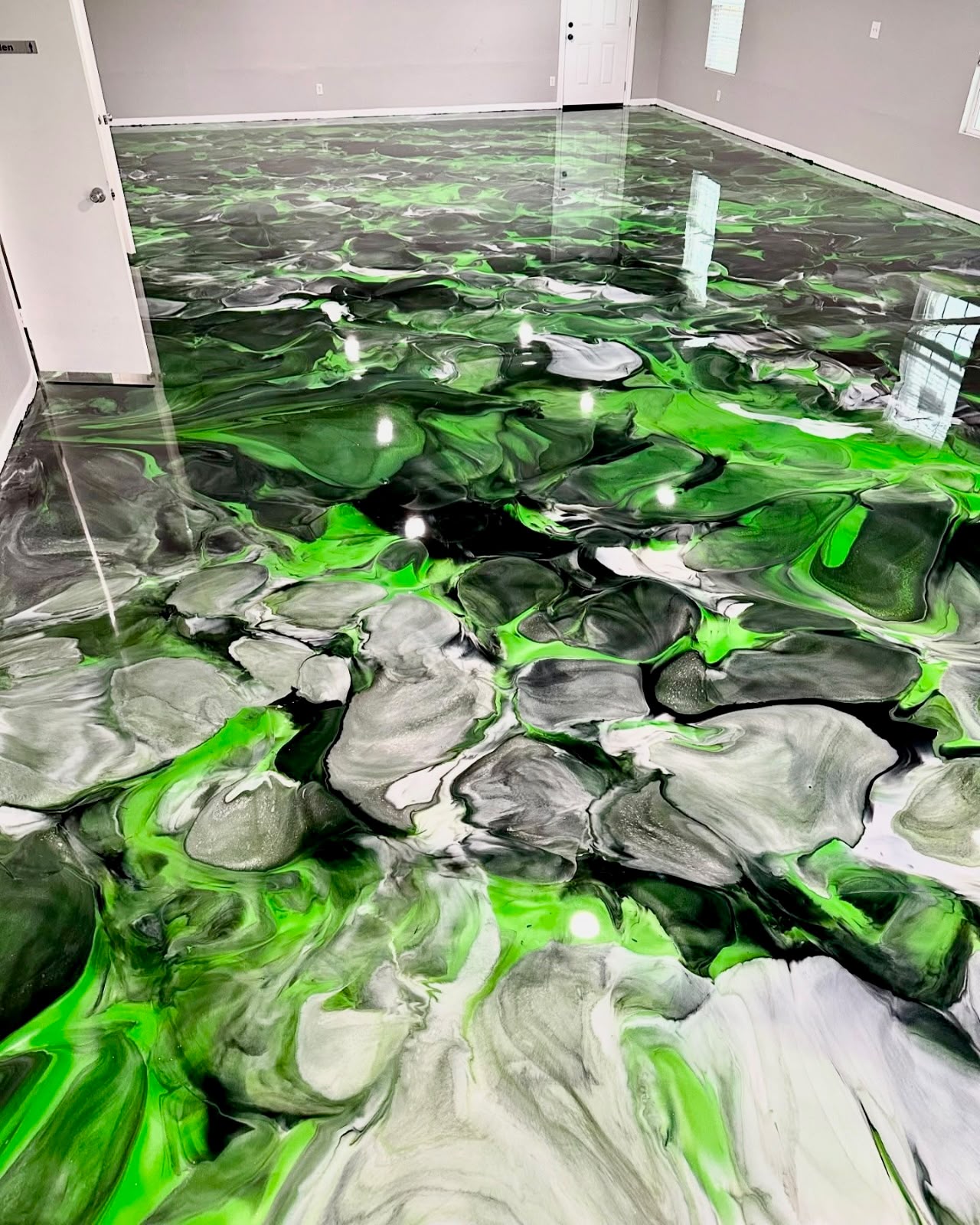 Epoxy Flooring project by Hammercrest