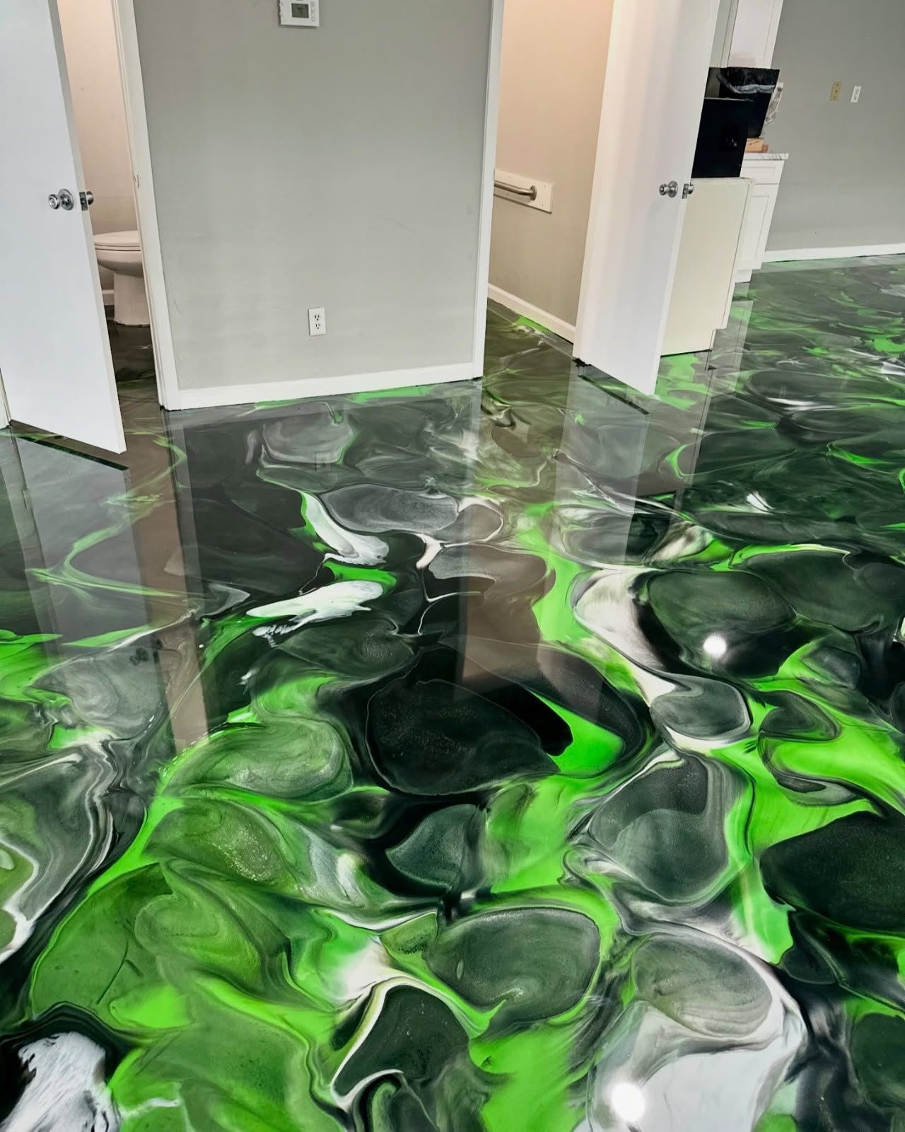 Epoxy Flooring project by Hammercrest