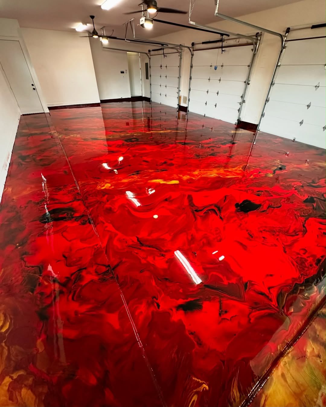 Epoxy Flooring project by Hammercrest